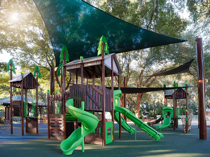 Mount Trotwood Park -FL-Steel Playgrounds-SRPFX-50217 SRPFX-50218 Sail Shade-View 010-Web