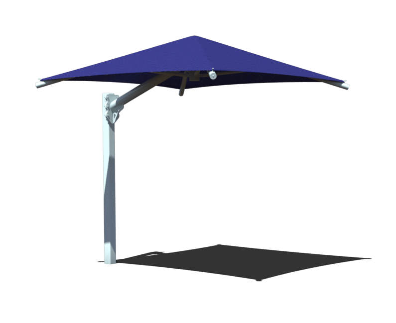 Hexagon Cantilever Umbrella Shade Umbrella
