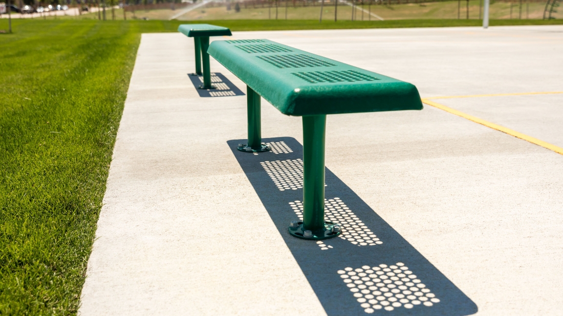 Standard Perforated Bench without Back