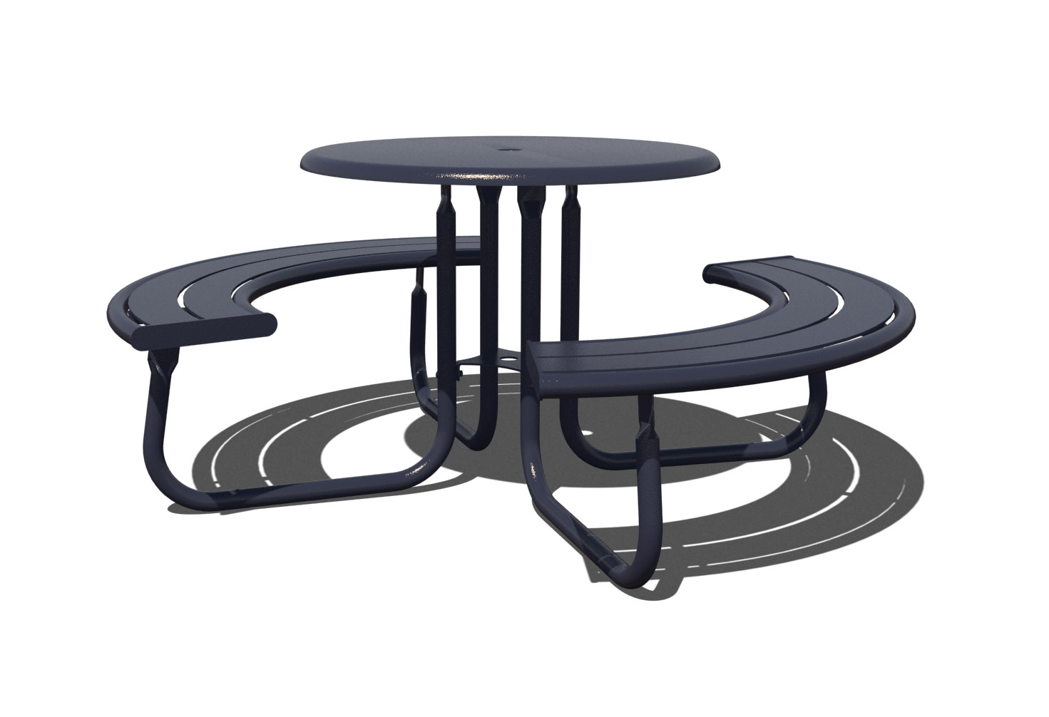circular table product rendering - TS36AC